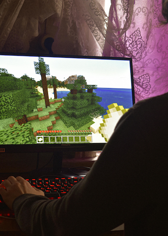 Online Minecraft - Klik for at tilmelde dig