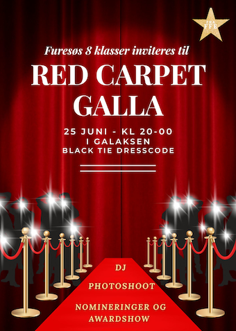 Red Carpet Galla  - Klik for at tilmelde dig