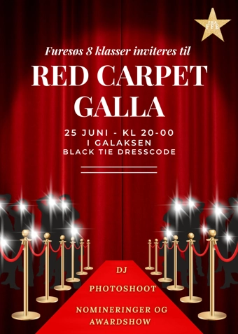 Red Carpet Galla  - Klik for at tilmelde dig