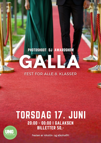 Red Carpet Galla  - Klik for at tilmelde dig
