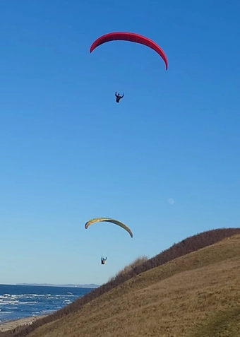 Paragliding trin 1 - Grundkursus - Klik for at tilmelde dig