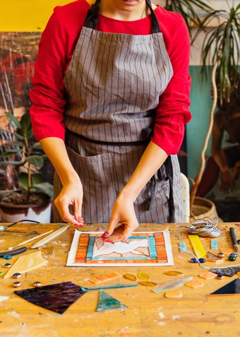 Glaskunst - Klik for at tilmelde dig