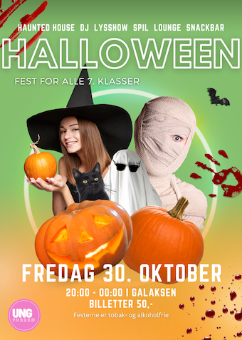 Halloweenfest - Klik for at tilmelde dig